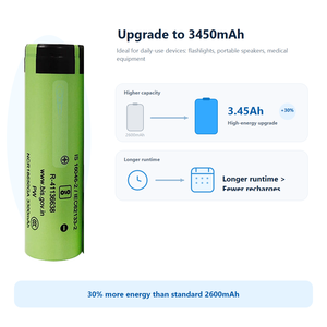 Batterie haute capacité NCR18650GA 3.6V 3450mAh 10A, compatible avec Sanyo <span class=keywords><strong>Panasonic</strong></span> pour bloc d'alimentation d'ordinateur portable - Product Image 2