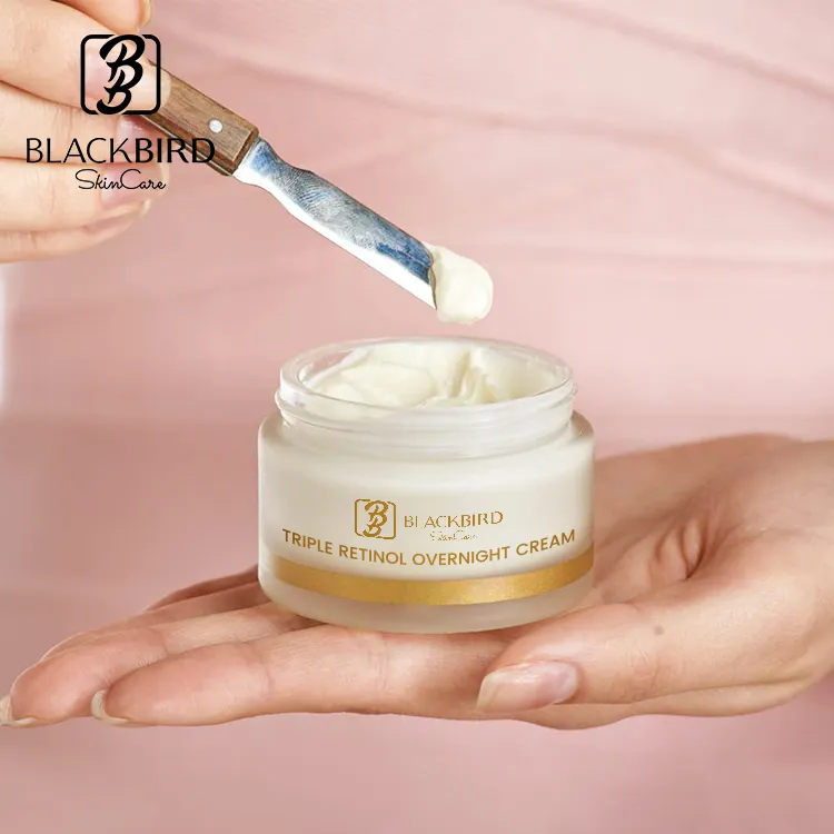 Private Label Natural Anti Aging Anti Wrinkle Retinol Face Cream Overnight Facial Cream Skincare Brightening Face Cream