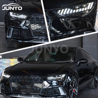 Phares LED Junyo pour Audi A7 2011-2018, modification des nouveaux feux de jour à LED matriciels RS7, lentille laser, lampe Plug and Play