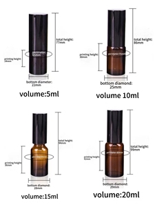 Kit de Frascos de Perfume Portátiles de 5 ml - Pulverizadores de Niebla Fina Recargables para Guardar Fragancias en Movimiento, Elegante Empaque de Regalo - Product Image 2