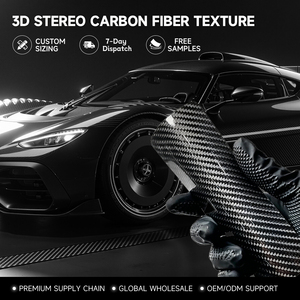 Rollo <span class=keywords><strong>de</strong></span> Película Protectora <span class=keywords><strong>de</strong></span> Pintura para Automóviles Carlas, Gris Carbón <span class=keywords><strong>5D</strong></span> <span class=keywords><strong>de</strong></span> Alto Brillo, TPU PPF, Rollo <span class=keywords><strong>de</strong></span> Película TPU Premium para Protección <span class=keywords><strong>de</strong></span> Pintura, Compatible con Todos los Modelos <span class=keywords><strong>de</strong></span> Automóviles - Product Image 1