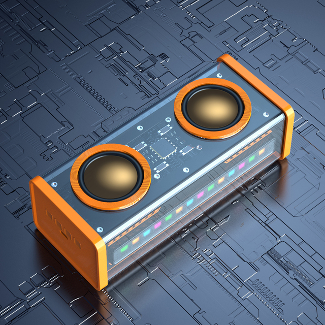 Hot Selling High Quality Portable Speakers Wireless Colorful Light BT Computer PC Subwoofers RGB Gaming Speakers