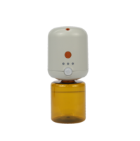Diffuseur de parfum électrique mural en plastique à technologie nouvelle génération, avec capteur humain, éclairage LED, prise en charge de la langue française, capacité de 130 ml, 1