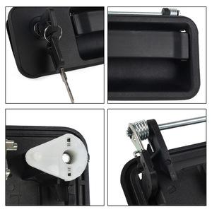 Car <b>Door</b> <b>Handle</b> For Volvo Trucks 20398466L 20398467R Black ABS <b>Replacement</b> Part DH044 - Product Image 5