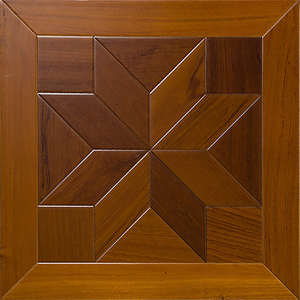 Parquet en bois d'ingénierie multicouche en teck, qualité AB, 14mm 15mm, étanche, durable, certifié E0 E1 CE, avec rainures et languettes, pour salon - Product Image 1