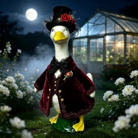 MSYO Goose Clothes Polyester-Kleidung mit klassischem, schlichtem Druckdesign für Geburtstag, Weihnachten, Halloween, Zuhause, Abendkleidung