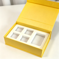 Boîte cadeau en papier rigide avec fermeture magnétique de luxe, impression personnalisée, compartiments personnalisés pour l'emballage des influenceurs