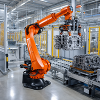 Robot industriel à 6 axes Kuka KR 240 R2900-2 à charge utile lourde, charge utile de 240 kg, portée de 2900 mm pour l'automatisation des usines, robots articulés