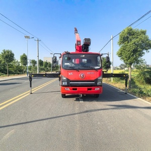 Camion <span class=keywords><strong>grue</strong></span> télescopique 4x2 RHD 8T avec moteur Weichai et pompe Zoomlion, <span class=keywords><strong>benne</strong></span> basculante droite 5T, à vendre - Product Image 2