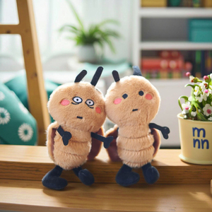 Lindo Peluche <span class=keywords><strong>de</strong></span> Insecto, Juguete <span class=keywords><strong>de</strong></span> Peluche, Muñeco <span class=keywords><strong>de</strong></span> Dibujos Animados, Decoración para Colgar en la Bolsa <span class=keywords><strong>de</strong></span> Libros, Llavero - Product Image 6