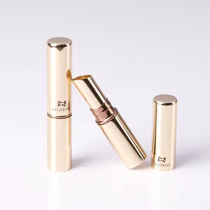 HUIHO Hot Sale Low Prices Large Stock Aluminum Metal Custom Logo Lipstick Tube for Cosmetic Packaging