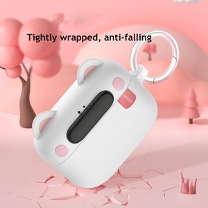 La más nueva funda protectora de silicona para auriculares para Apple <span class=keywords><strong>Airpods3</strong></span> macaron color linda carcasa anticaída a prueba de golpes para Airpods2pro - Product Image 3