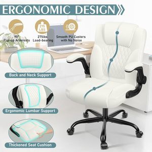 Chaise de jeu ergonomique et élégante, réglable en hauteur, inclinable, sans outil de montage, pour usage domestique, avec rotation à 360° °   Roulettes pivotantes - Product Image 2