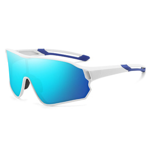 Sport Glasses Cycling Sunglasses PC <b>Frame</b> Polarized UV400 Windproof Outdoor Sports Eyewear Type 3 Sunshades Black - Product Image 3