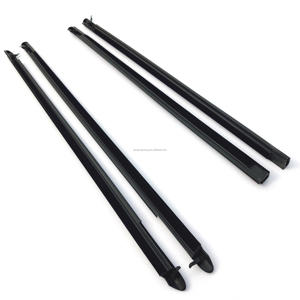 4 Piezas de Molduras Exteriores para Ventanas de Coche Cromadas para Toyota Corolla AE100 1991-1997, Sello de Goma para Puertas Delanteras y Traseras 75710-12500 - Product Image 3