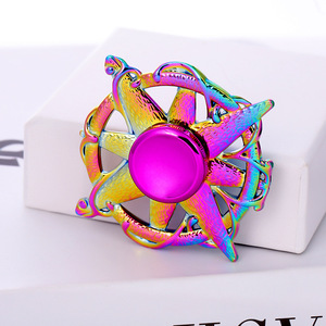 Spinner Metálico Colorido, Spinner de Dedo de Aleación, Juguete Antiestrés, Spinner de Mano para Niños y Adultos, Venta al Por Mayor - Product Image 6