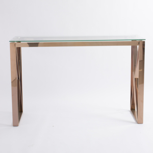 Su misura cerimonia nuziale in oro rosa a specchio console console da tavolo set salone corridoio moderno - Product Image 2