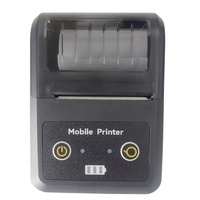 Printer Mini Portabel 58mm Pos Usb Nirkabel, Printer Thermal untuk Android