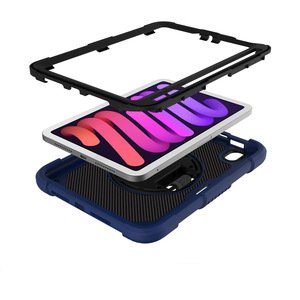 2019/<span class=keywords><strong>2020</strong></span>/2021 iPad 10,2 pulgadas y iPad Air 3 10,5 pulgadas funda protectora todo incluido funda de silicona anticaída función giratoria - Product Image 6