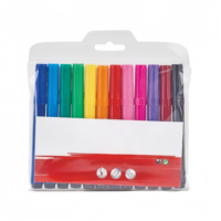 Marqueur pour tableau blanc haute performance avec technologie de stylo à lumière LED, encre à séchage rapide pour des surfaces d'écriture fluides
