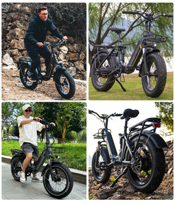 EU/US Stock 1000W 48V V20 Folding Electric Hybrid <strong>Bike</strong> Cheap 750W 73 Removable Battery Fat Tire Mountain City Dirt E <strong>Bikes</strong> for - Product Image 5