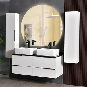 With <strong>Lowest</strong> <strong>Price</strong> <strong>Bathroom</strong> Furniture White Luxury <strong>Bathroom</strong> Side Cabinet <strong>Bathroom</strong> <strong>Vanities</strong> - Product Image 3