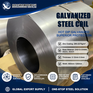 DX51D DX54D Zero Spangle Z120 G/sqm 0.20mm 1219mm ID 610mm Galvanized Steel Coil of Building Materials - Product Image 1