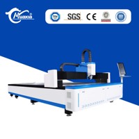 Machine de découpe laser à fibre pour tôles métalliques 1000W 2000W 3000W Acier inoxydable Aluminium Cuivre