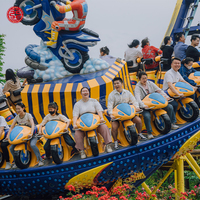 Attractions du parc d'attractions pour adultes Funland : Nouveaux manèges Phoenix Magic Bowl, UFO volant et Disco Rides à vendre