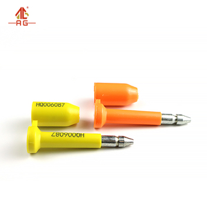 ABS + q235a thép tự khóa container con dấu Vàng Bolt con dấu với số serial độc đáo - Product Image 4