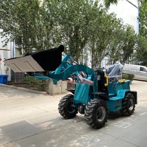 Máy xúc đào mini điện, máy xúc lật bánh lốp, máy xúc lật bánh xích, máy xúc lật đa năng, bảo hành 1 năm, bao gồm động cơ, hộp số. - Product Image 2