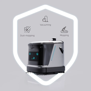 Robot de nettoyage automatique intelligent, aspirateur, balayeuse, laveuse 4 en 1 pour usage commercial avec navigation laser SLAM - Product Image 3