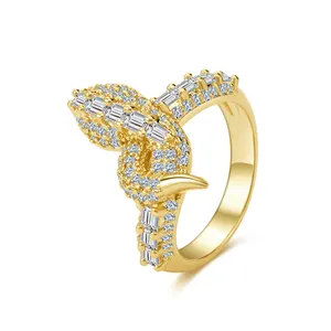 LIFTJOYS Women Engagement Wedding Rings Set Oval Cut Zircon Engagement Rings Gold 9K 14K 18K S925 Silver Brass Custom Packing