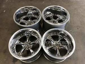 Jante de <span class=keywords><strong>roue</strong></span> forgée sur mesure XL 2 pièces Chrome concave profond 5x120 5x112 5x114.3 17-24 pouces pour <span class=keywords><strong>BMW</strong></span> AUDI MERCEDES - Product Image 3