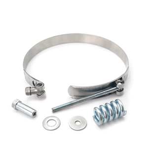 Klem T-Bolt Winnow Heavy-Duty SS304 dengan Pegas untuk Selang Silikon <span class=keywords><strong>Turbo</strong></span> Intercooler, Baja Tahan Karat - Product Image 3