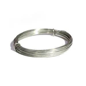 Fil 5052 5154 Usine Haute Qualité Fil d'Aluminium Alliage Bijoux Amérique DIY Argent Europe Artisanat Surface Bonsaï Jauge Couleur