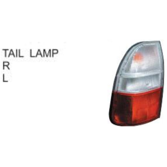 For MITSUBISHI L200 Auto Car Tail Light Rear Lamp Tail Lamp