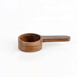 Wooden Coffee Ground <b>Spoon</b> Walnut Tablespoon <b>Measuring</b> Scoop for Kitchen Cooking Mixing - Product Image 5