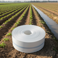 Tuyau plat en nylon tissé PE de 1,5 pouce, tuyau en plastique enroulé, tuyau d'irrigation, tuyau d'incendie pour pompe à eau, jardin, exploitation minière, construction
