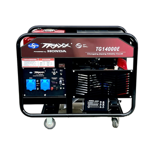 Générateur à essence Jialing 7,5 kW 50 Hz à <span class=keywords><strong>prix</strong></span> bas, assurance qualité, démarrage à distance, fonctionnement simple, châssis ouvert, type silencieux - Product Image 2