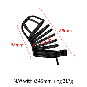批发贞操笼公鸡笼男性贞操器锁笼男性性玩具 - Product Image 3