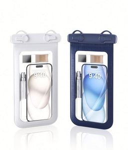 Étui de téléphone étanche grande capacité en PVC+ABS pour ceinture de sport, protection jusqu'à 30m de profondeur, sac d'extérieur transfrontalier avec fonctionnalités écran tactile - Product Image 1