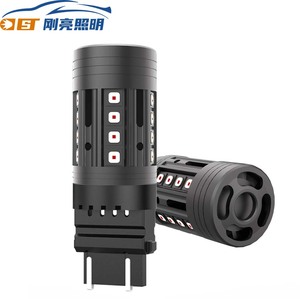 Ampoules LED S4 3838 20SMD 28W Canbus pour feux stop de voiture, sans erreur, BA15S PY21W 3156 3157 7440 7443 S25, sans hyperclignotement - Product Image 2