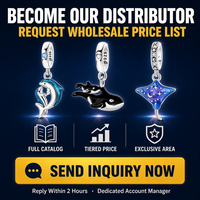 MULA Dijes de Plata al por Mayor, Cuentas Colgantes para Pulseras DIY de Mujer, los Dijes y Charms Más Populares en Alibaba, Joyería Personalizada