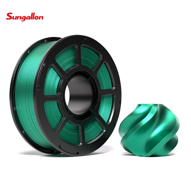Sungallon 3D Printing Filament Custom PLA/PETG/TPE/TPU/PEBA/ABS/PA Materials 250g-10kg Custom Packaging