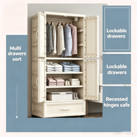 Armoire de chambre moderne en promotion pour appartement et hôtel – Meuble de maison pleine grandeur