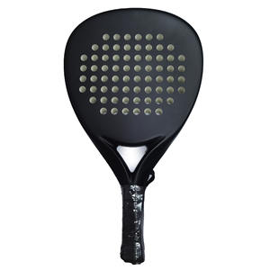 Raquettes de <span class=keywords><strong>padel</strong></span> en carbone de qualité supérieure, fabrication en gros <span class=keywords><strong>2022</strong></span>, fibre de carbone 3K 12K 18K, EVA souple, professionnelles, pour la plage - Product Image 1