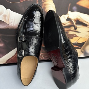 Zapatos Formales de Piel de Cocodrilo Personalizados Directo de Fábrica – Oxfords Premium para Hombre con Suela Antideslizante |   Servicio OEM - Product Image 6