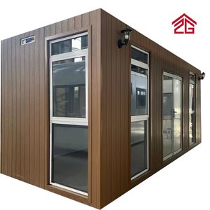 Biệt thự prefab nhà để bán phong cách mới thiết kế 20ft/30ft/40ft sang trọng Thượng Hải phẳng gói container nhà bánh sandwich Bảng điều chỉnh 5 năm - Product Image 4