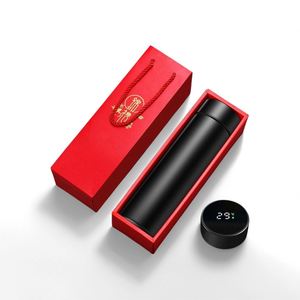 500ml Insulated Smart Water Bottle 304 Stainless Steel LED Display Temperature Control Sports Style Light Weight <b>Large</b> - Product Image 2